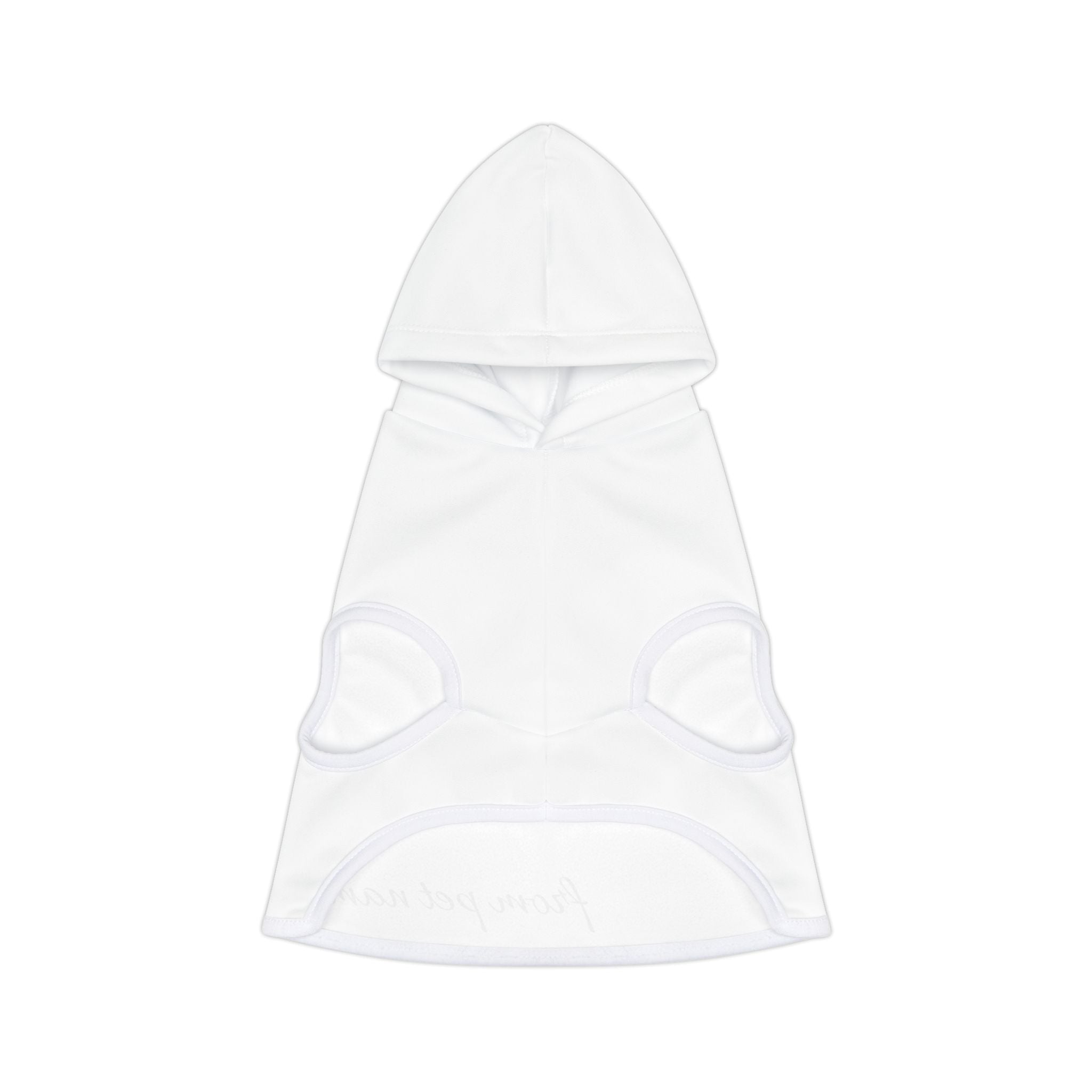 Pet Hoodie — Personalized "Thank you mom & dad from pet name" Paw Print Hoodie for Dogs & Cats