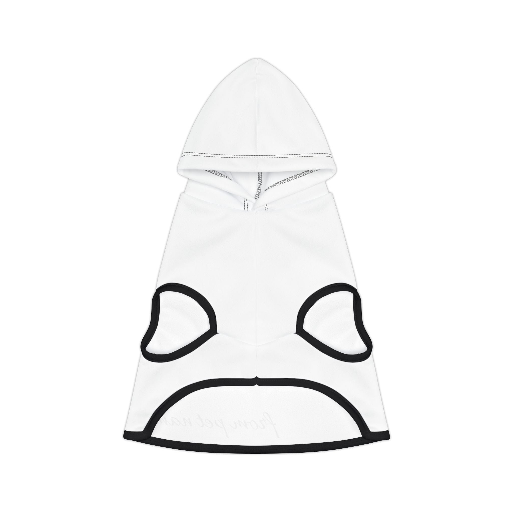 Pet Hoodie — Personalized "Thank you mom & dad from pet name" Paw Print Hoodie for Dogs & Cats